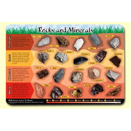 Rocks  Minerals Placemat 4PK